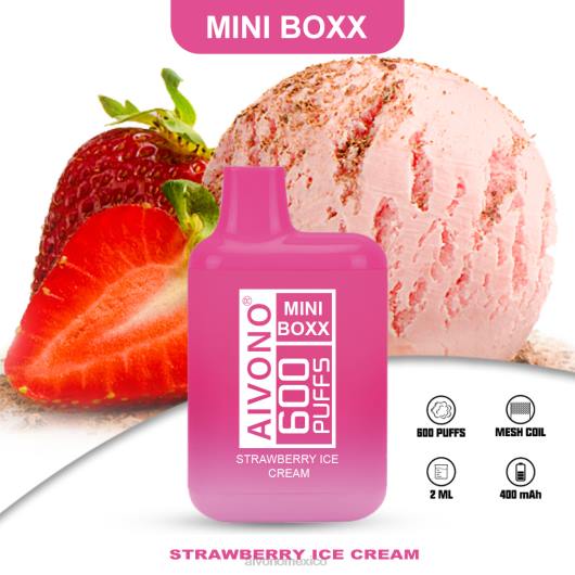helado de fresa Aivono AIM MINI BOXX 600 TRF4232 | Aivono Mexico